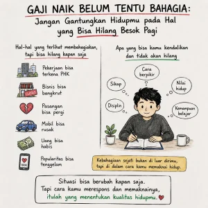 Gaji Naik Belum Tentu Bahagia