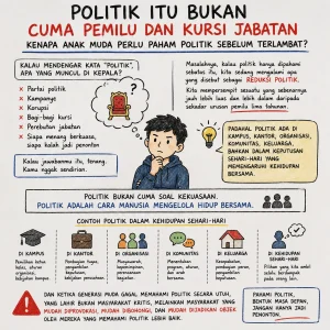 Politik Itu Bukan Cuma Pemilu dan Kursi Jabatan