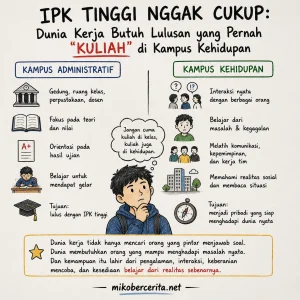 IPK Tinggi Nggak Cukup