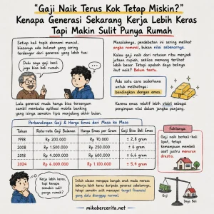 Gaji Naik Terus Kok Tetap Miskin