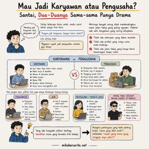 Mau Jadi Karyawan atau Pengusaha?