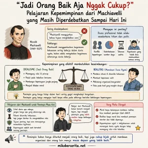 Jadi Orang Baik Aja Nggak Cukup? Pelajaran Kepemimpinan dari Machiavelli yang Masih Diperdebatkan Sampai Hari Ini