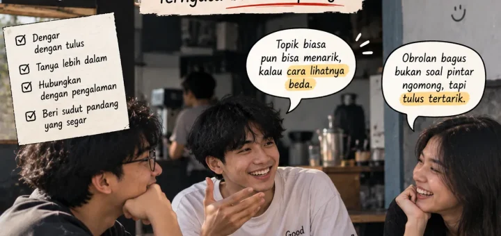 Obrolan Apa yang Ringan tapi Bikin Orang Terpukau? Cara Mudah Basa-Basi