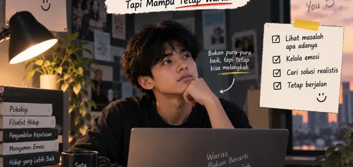 Apa Pola Pikir yang Harus Dimiliki Setiap Orang? Bukan Selalu Positif, Tapi Mampu Tetap Waras