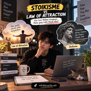 Apakah Stoikisme Bertentangan dengan Law of Attraction? Ketika Pikiran Tidak Bisa Memaksa Semesta Mengabulkan Keinginan