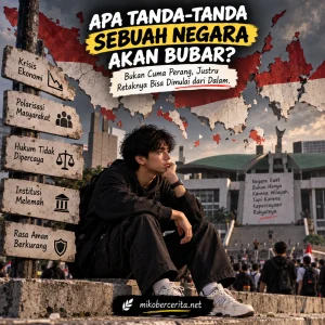 Apa Tanda-Tanda Sebuah Negara Akan Bubar? Bukan Cuma Perang, Justru Retaknya Bisa Dimulai dari Dalam