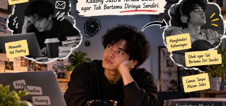 Mengapa Sering Merasa Tiba-Tiba Cemas dan Khawatir? Bukan Selalu Murung, Kadang Justru Terlalu Sibuk agar Tak Bertemu Dirinya Sendiri