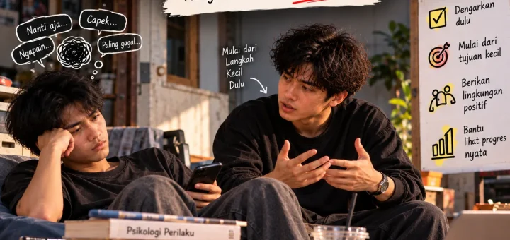 Bagaimana Cara Memotivasi Orang Bermental Miskin dan Malas? Ternyata Bukan dengan Ceramah